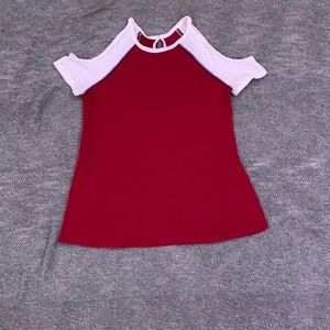 Target Art Class Cold Shoulder Top